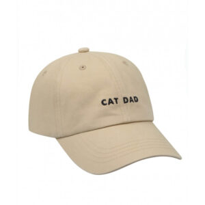 Cat Dad Hat Khaki